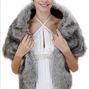 Faux Fur Stole